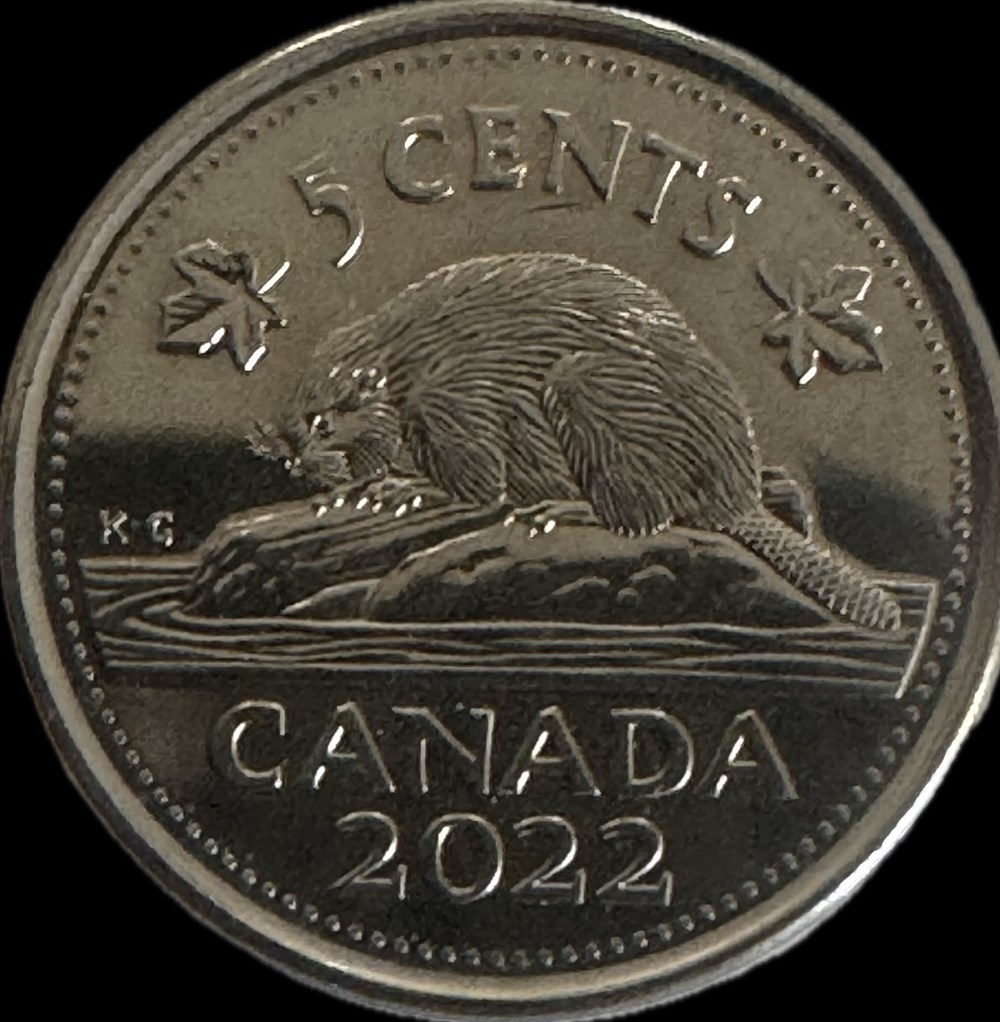5 cents - Élisabeth II 2022 monnaies monde canada 5 cents elisabeth ii 2022