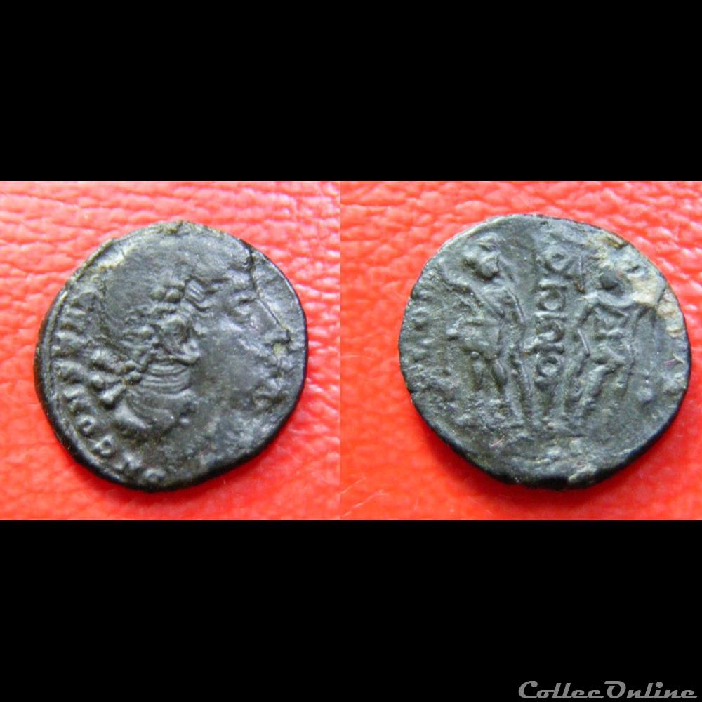 Nummus - CONSTANTIN II - GLORIA monnaie antique romaine nummus constantin ii gloria