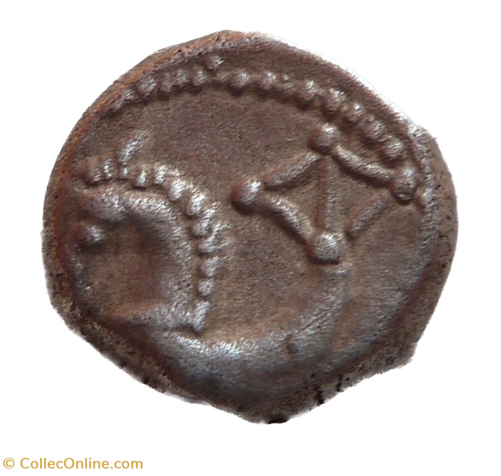 monnaies antiques celtes denier a hippocampe