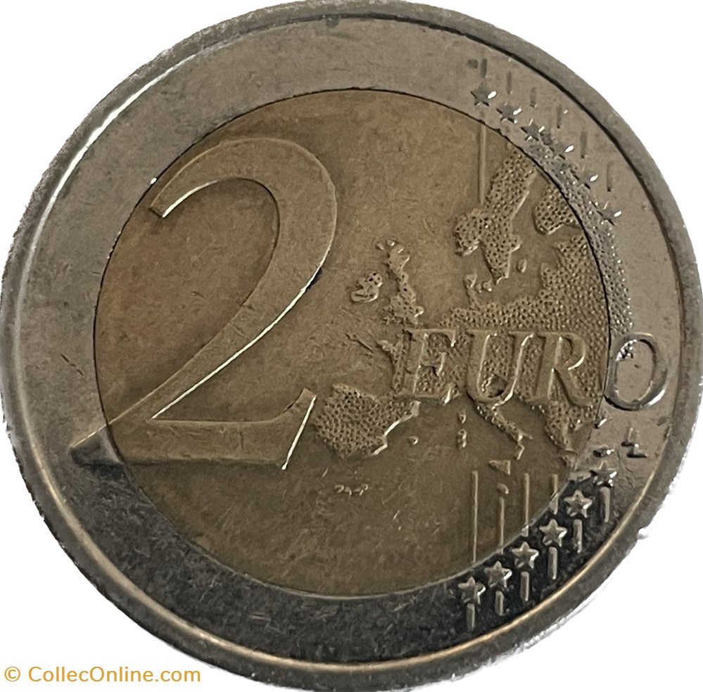 monnaies allemagne 2 euros drapeau europeen 2015 d munich