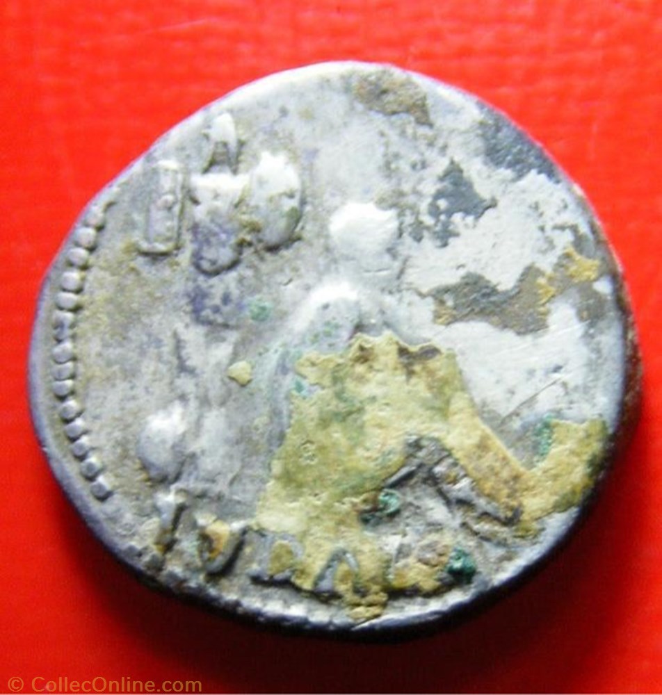 monnaies antiques romaines imperiales et republicaines denier vespasien ivdaea