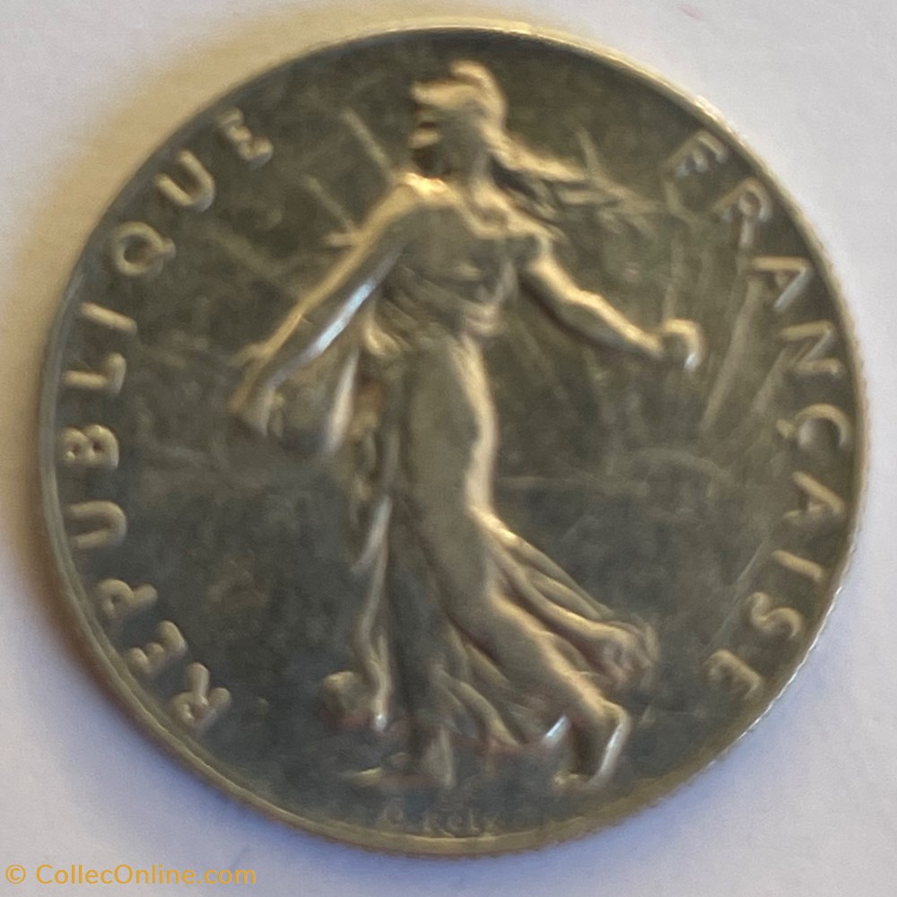 monnaies monde france 50 centimes semeuse 1911