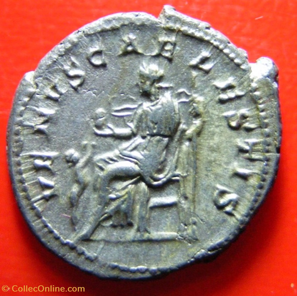 monnaies antiques romaines imperiales et republicaines denier julia soemias venvs caelestis