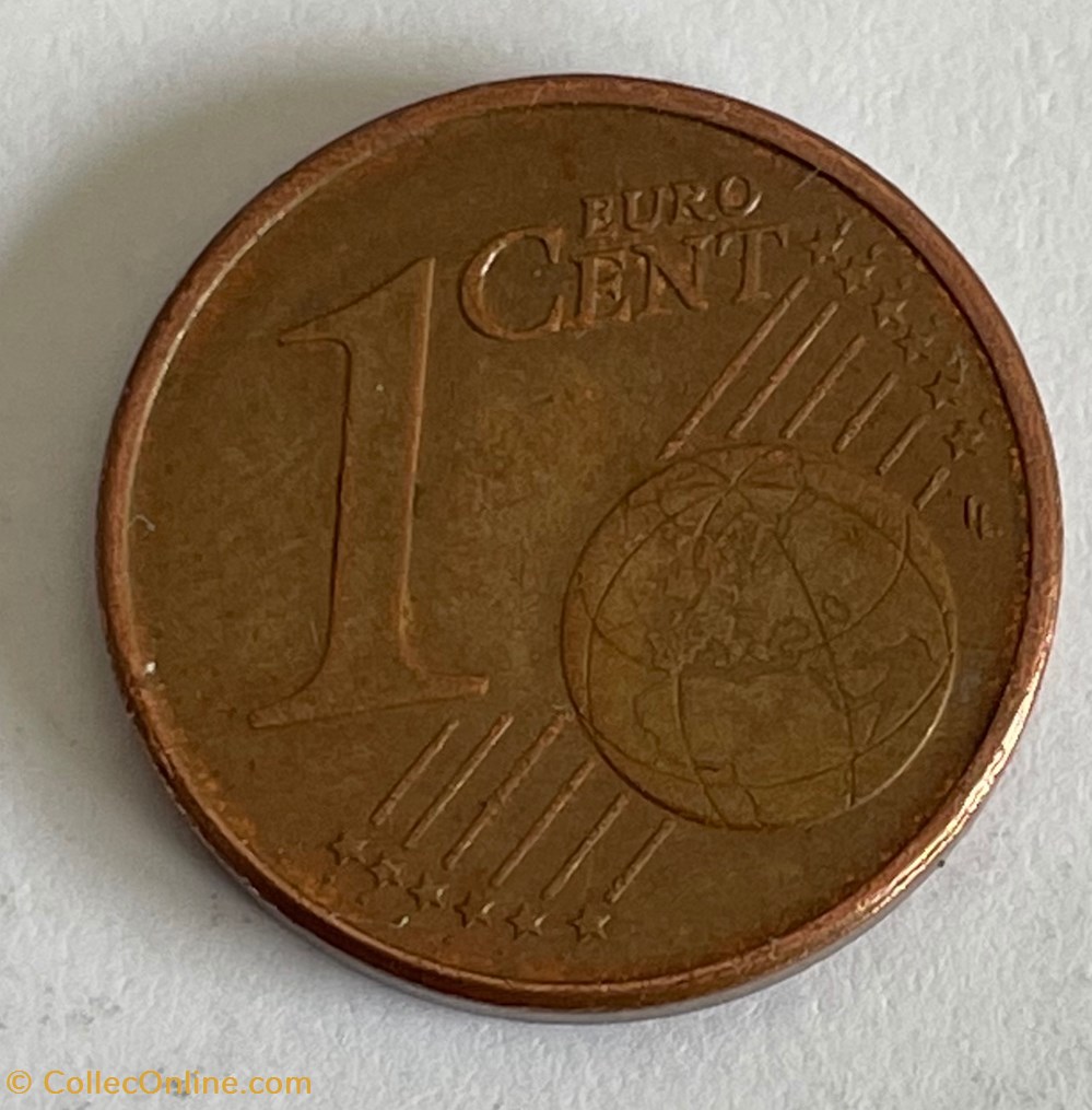 1 cent : 2010 D Hambourg monnaies euros allemagne 1 cent 2010 d hambourg
