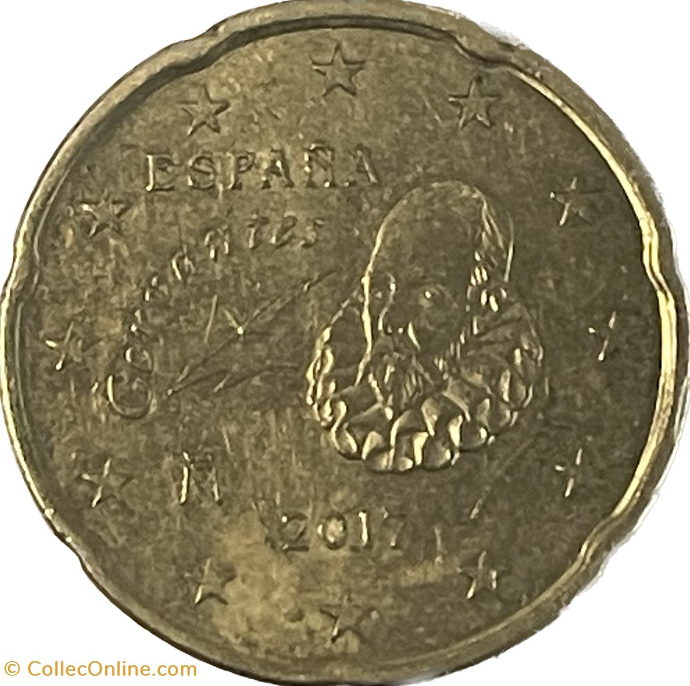20 cents euro 2017 monnaies euros a espagne 20 cents euro 2017