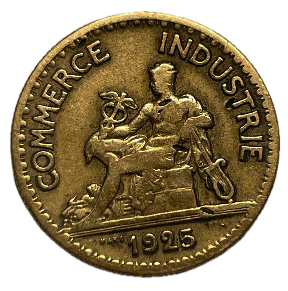 50 centimes Chambres de commerce 1925 monnaies monde france 50 centimes chambres de commerce 1925