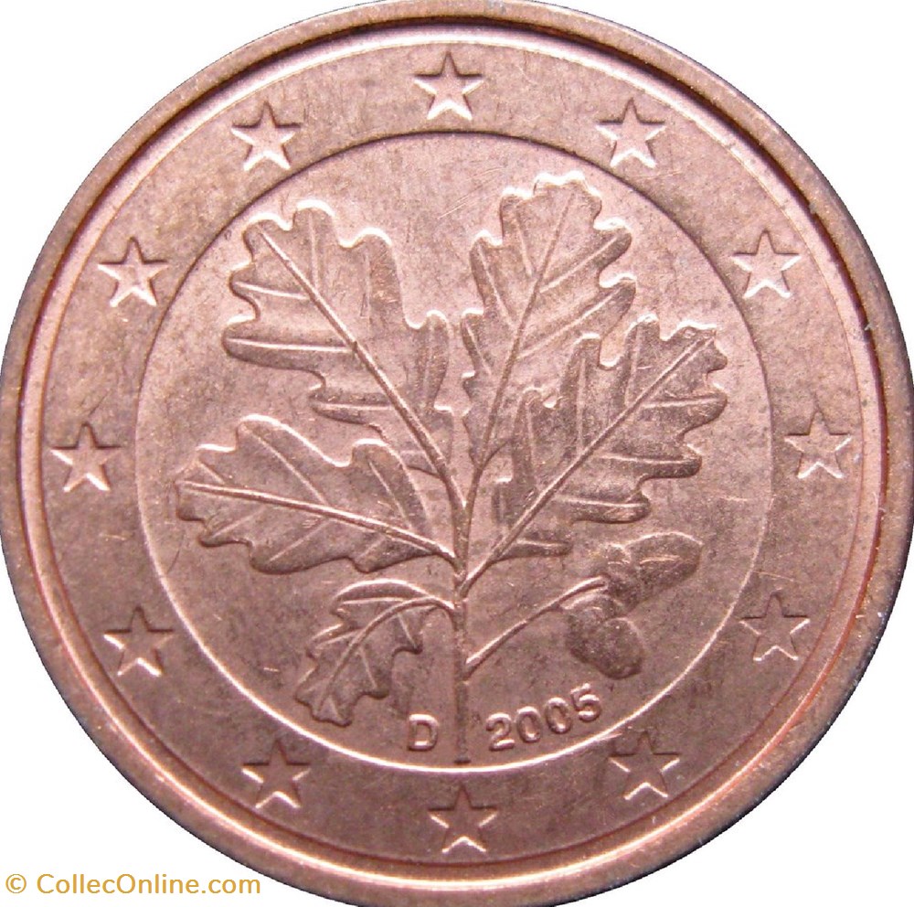 1 cent : 2013 D Munich monnaies euros a allemagne 1 cent 2013 d munich