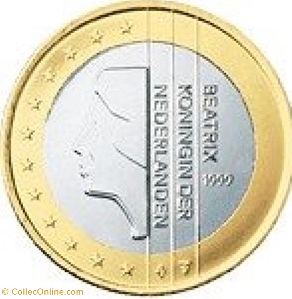 1 Euro 2002 monnaies euros a pays bas 1 euro 2002