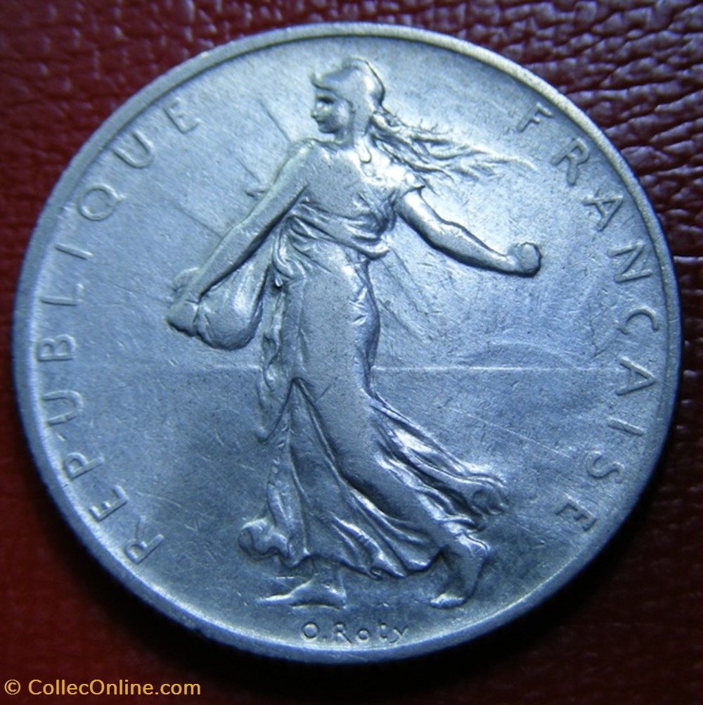 monnaies monde france 2 francs semeuse 1901