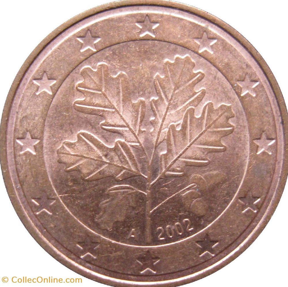 5 cents 2006 G Karlsruhe monnaies euros allemagne 5 cents 2006 g karlsruhe