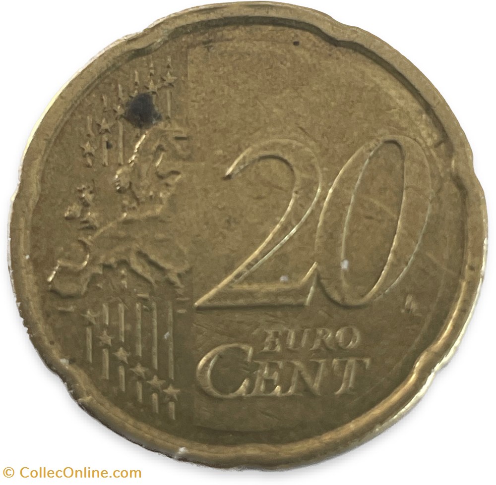 monnaies euros a luxembourg 20 cents euro 2010