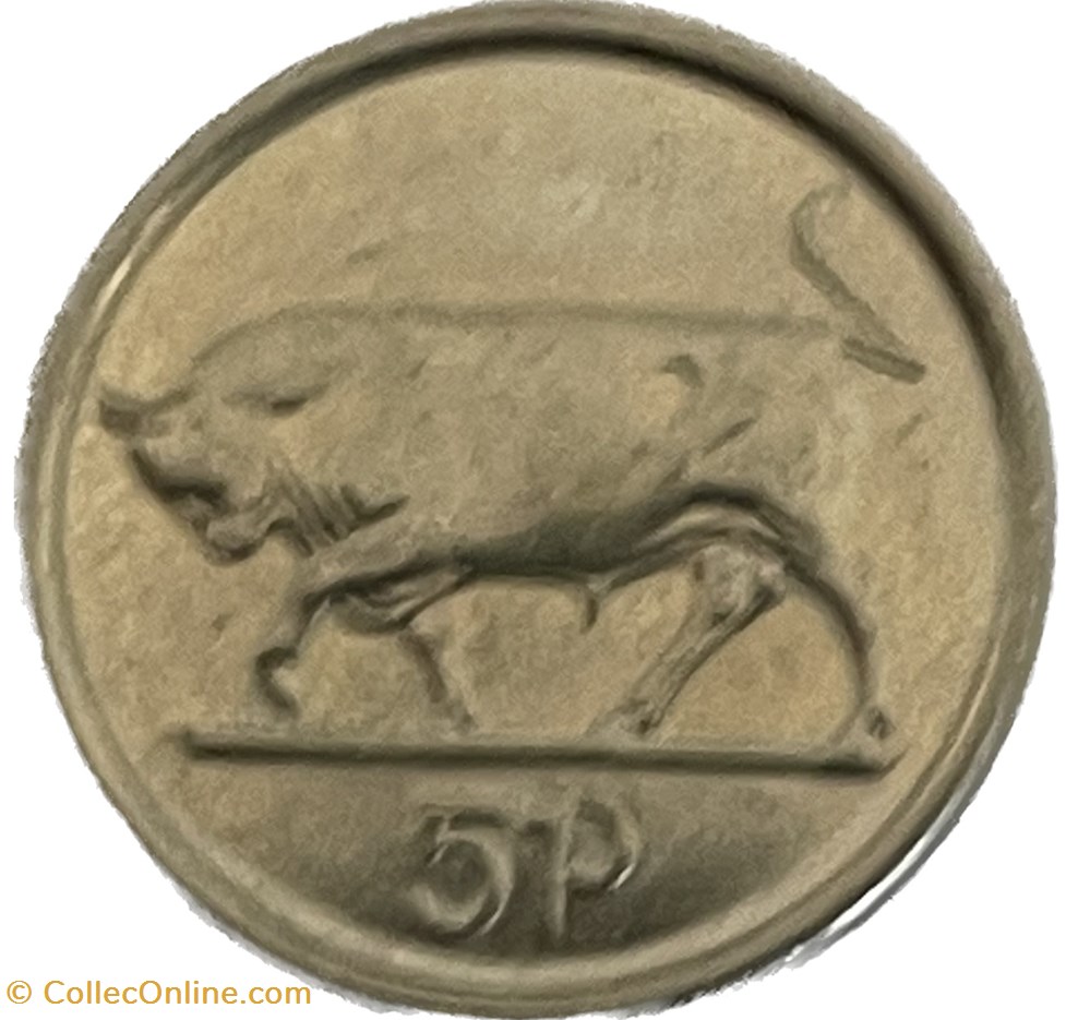 Irlande - 5 pence petit module 1993 monnaies monde irlande 5 pence petit module 1993