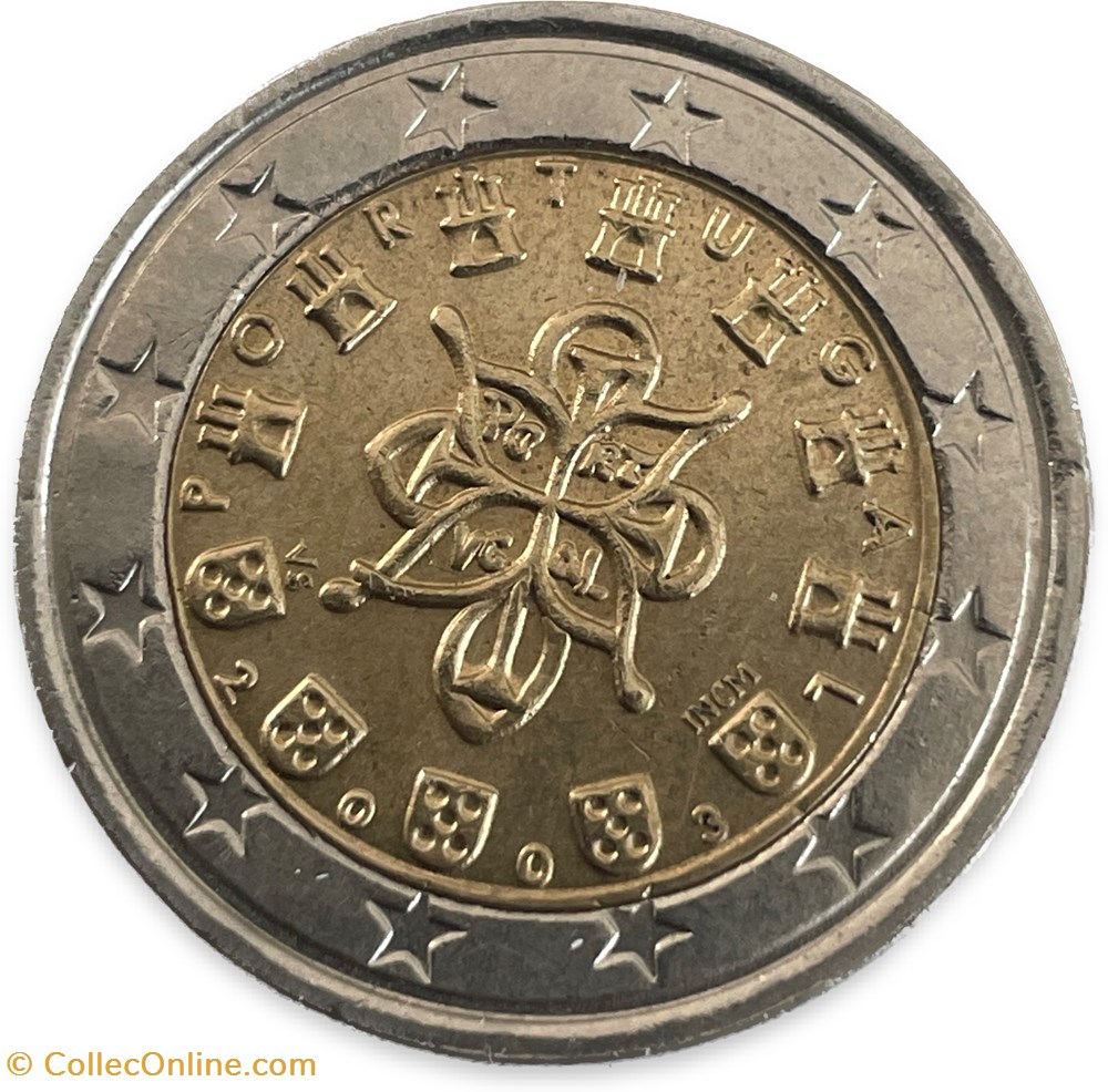 2 Euros 2003 monnaies a portugal 2 euros 2003
