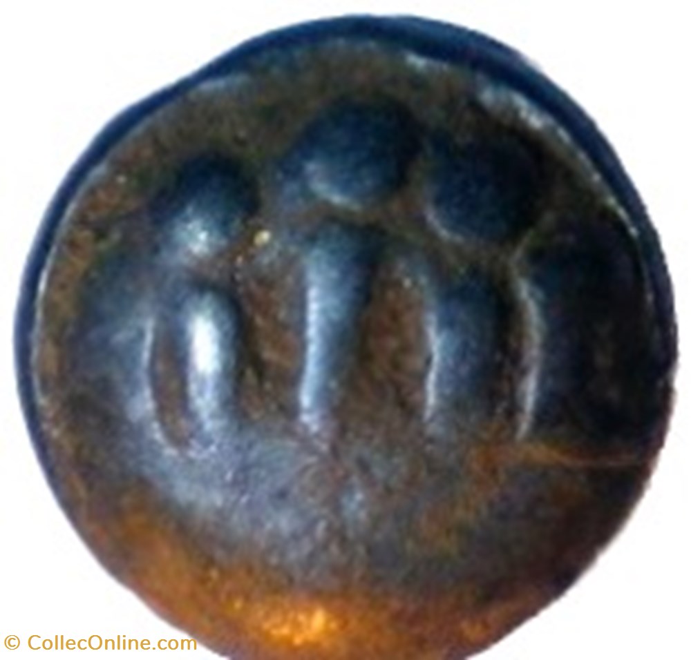 monnaies antiques celtes de statere aux segments de cercles cheval a gauche