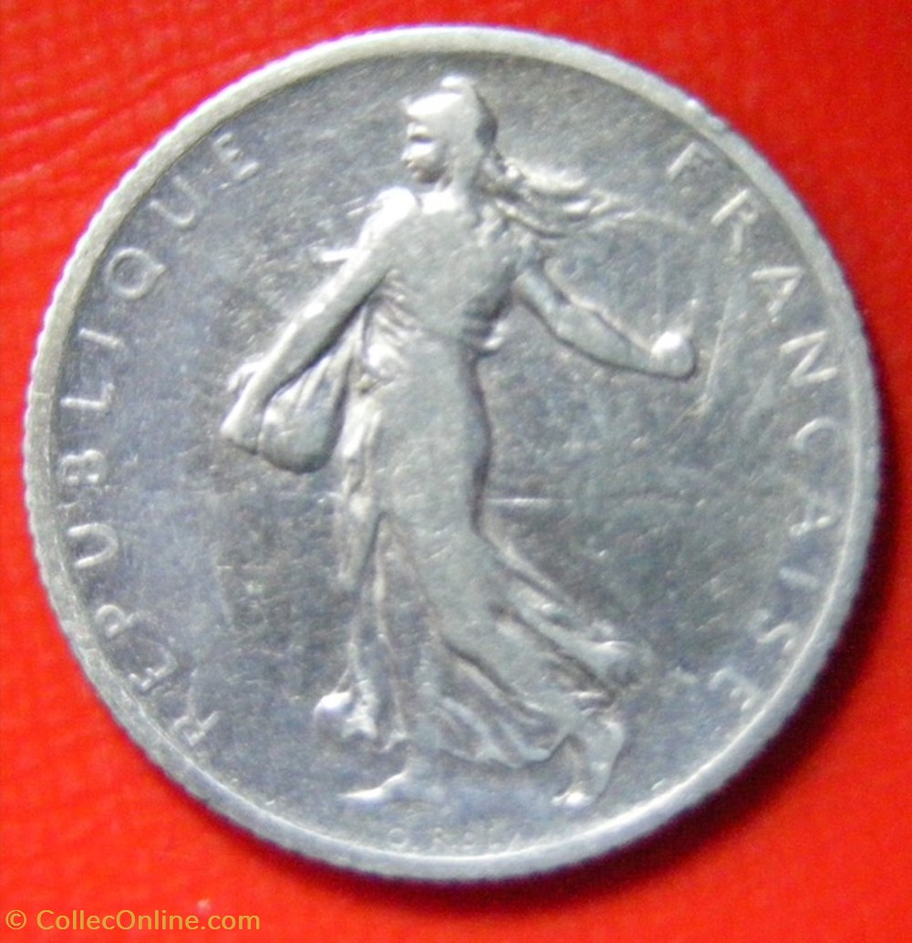 monnaies monde france 1 francs semeuse 1905
