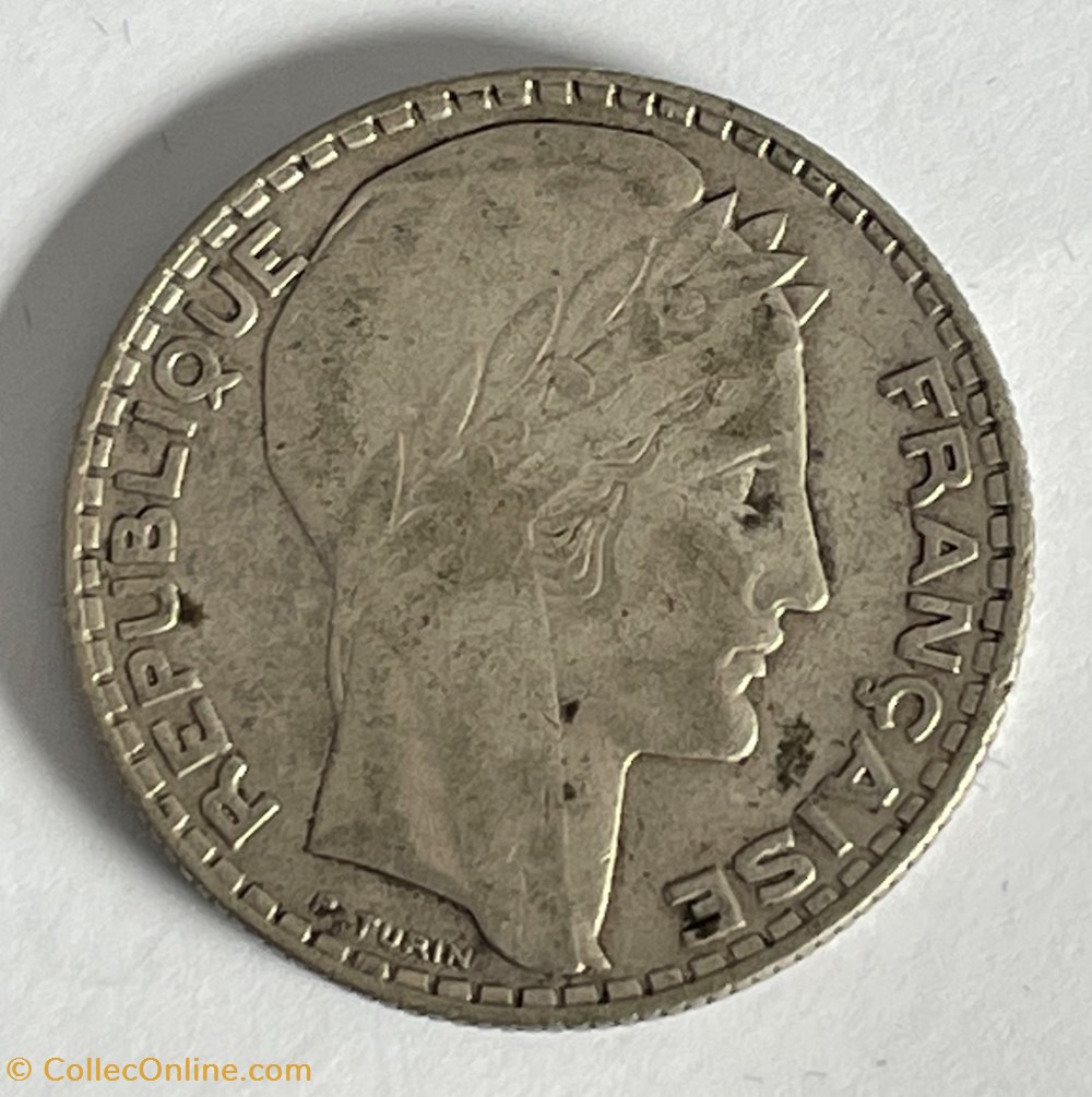 monnaies monde france 10 francs turin 1933