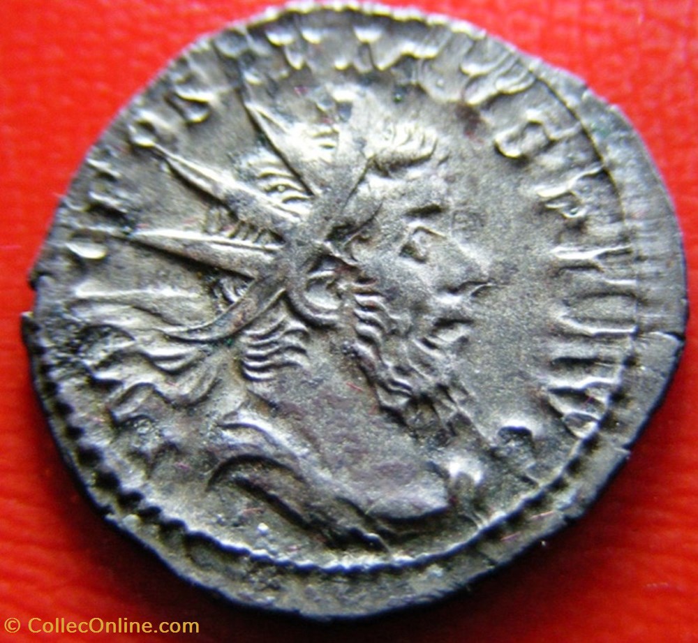 Antoninien - POSTUME - HERC - PACIFERO monnaies antiques romaines imperiales et republicaines antoninien postume herc pacifero