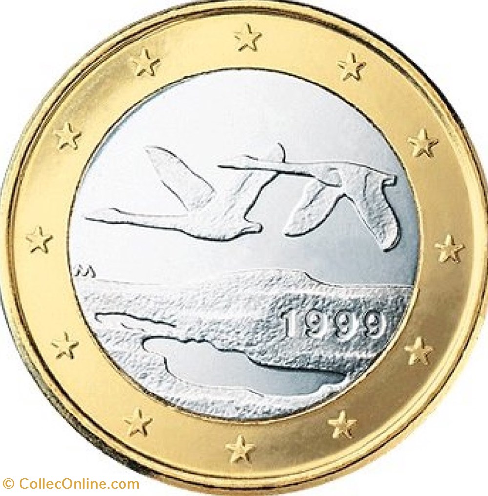 monnaies euros a finlande 1 euro 2000