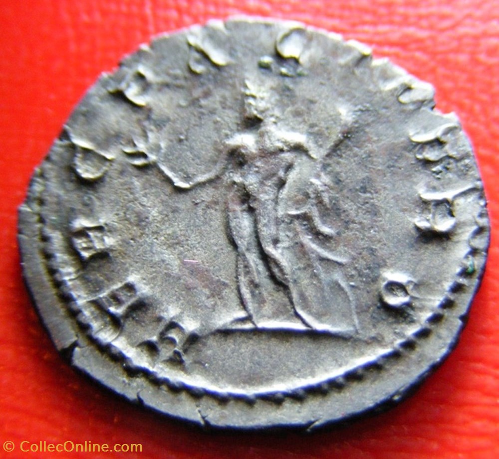 Antoninien - POSTUME - HERC - PACIFERO monnaies antiques romaines imperiales et republicaines antoninien postume herc pacifero