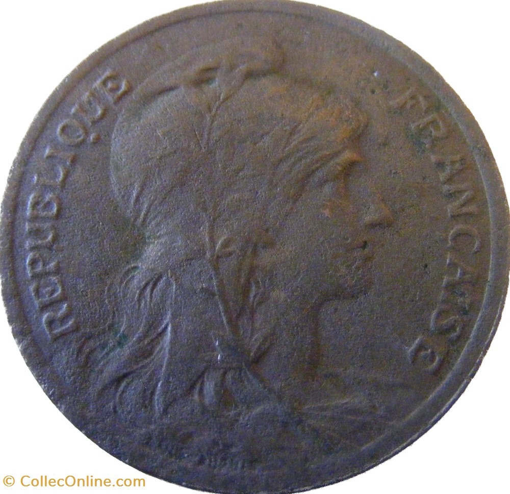 monnaies monde france 10 centimes daniel dupuis 1916