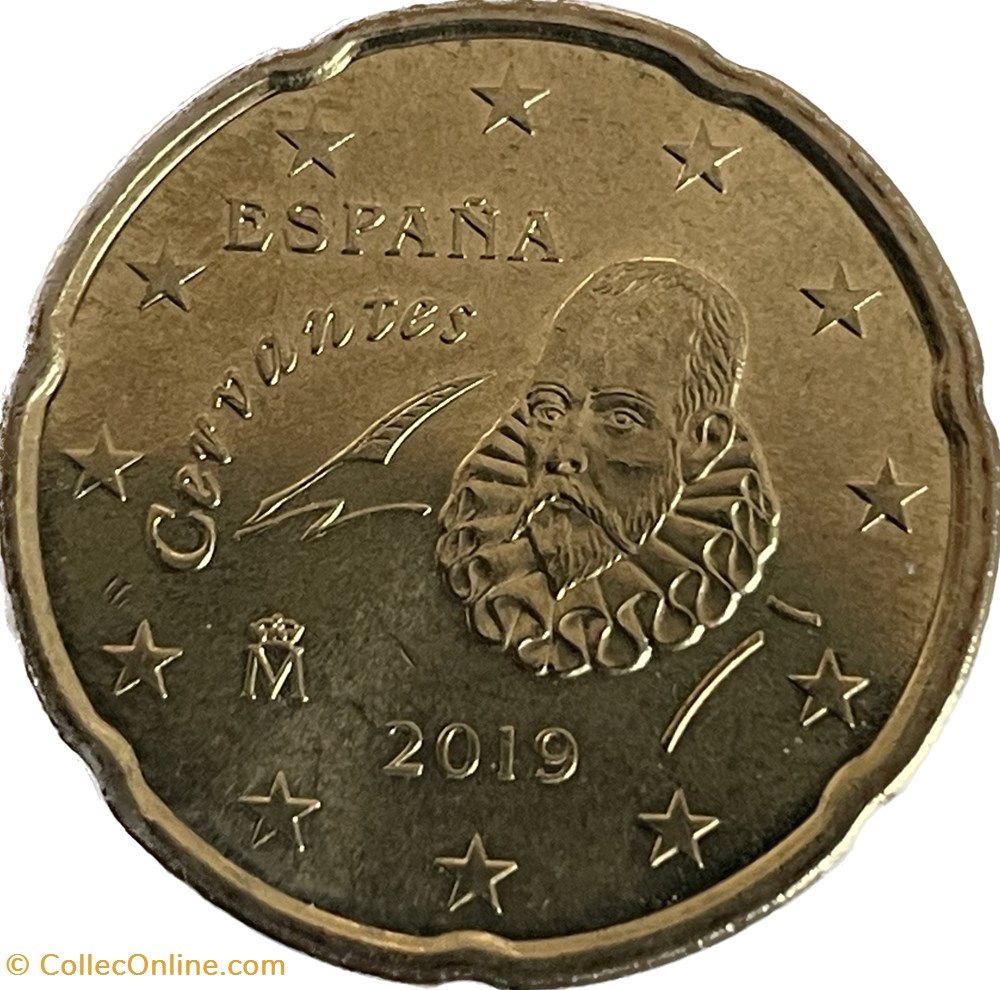 20 cents euro 2019 monnaies euros a espagne 20 cents euro 2019