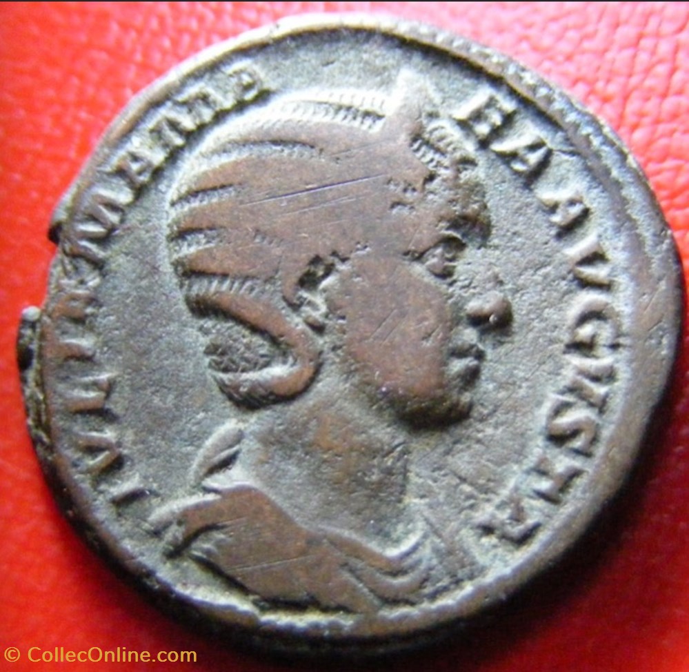 As - JULIA MAMÉE - FELICITAS monnaies antiques romaines imperiales et republicaines as julia mamee felicitas