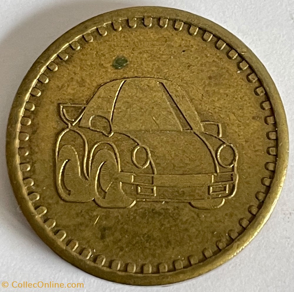 Jeton de Lavage voiture Automobrille monnaies paranumismatique jetons poids jeton de lavage voiture automobrille