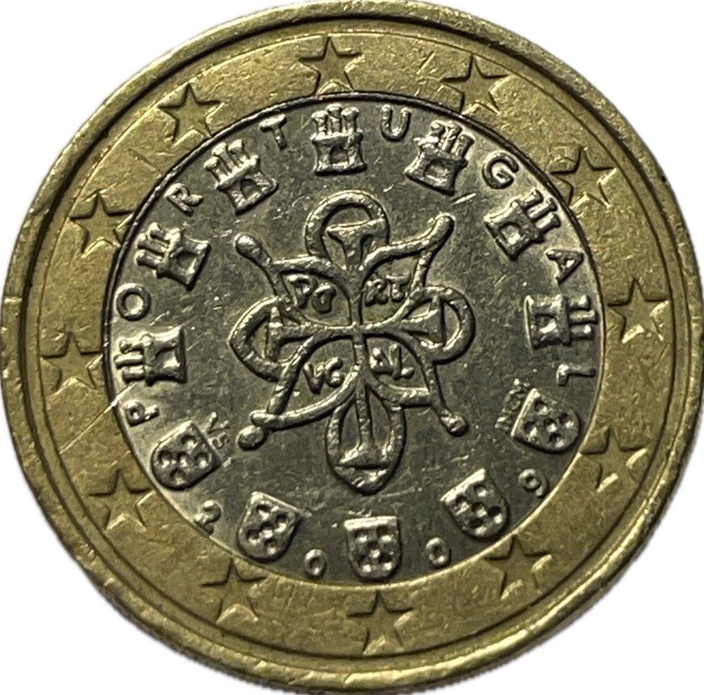 monnaies euros a portugal 1 euro 2009