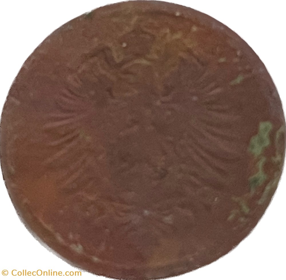 Empire allemand 5 pfennig - Wilhelm I - petit aigle monnaies monde allemagne empire allemand 5 pfennig wilhelm i petit aigle