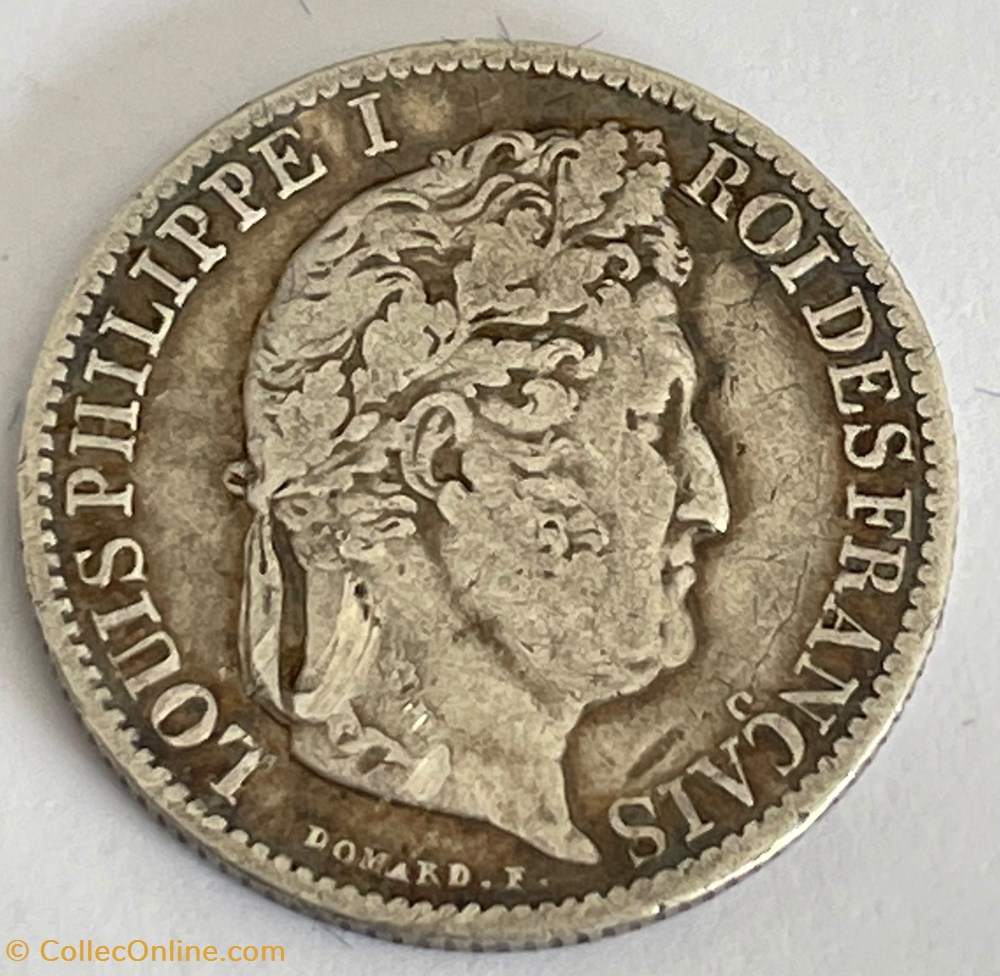 50 centimes Louis-Philippe 1845 Rouen avec la cédille à FRANCAIS. monnaies monde france 50 centimes louis philippe 1845 rouen avec la cedille a francais