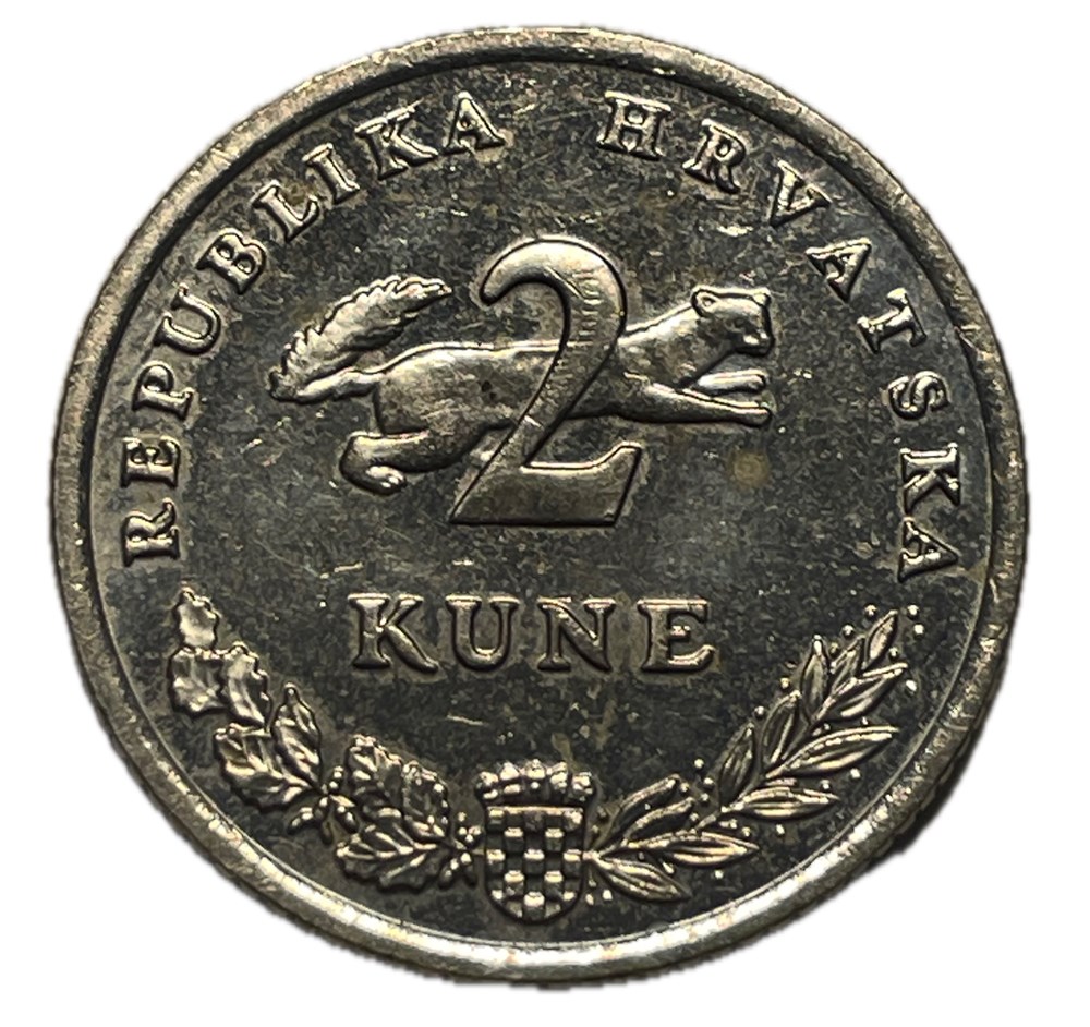 Croatie 2 kune Tunj 2017 monnaies monde croatie 2 kune tunj 2017
