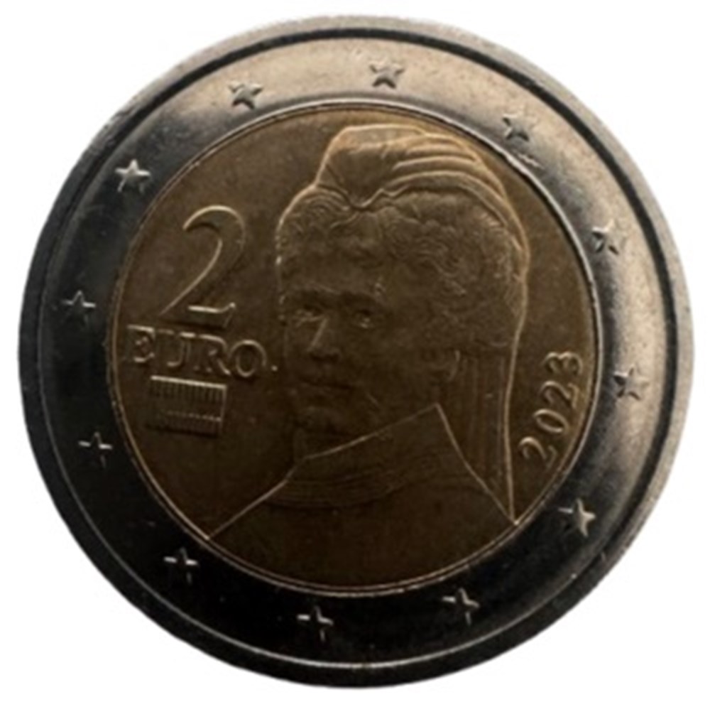 2 Euros 2023 monnaies a autriche 2 euros 2023