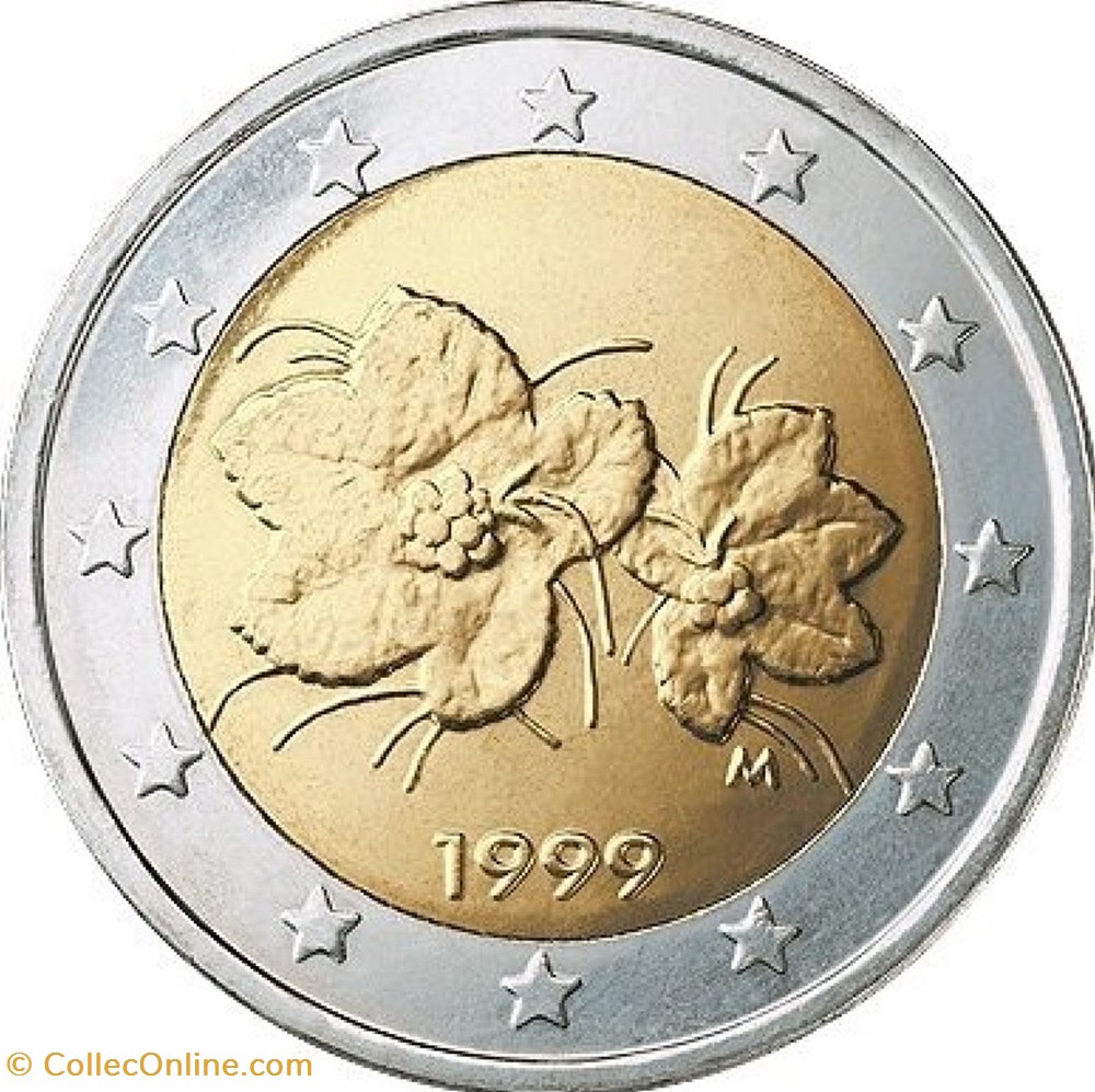 2 Euros 1999 monnaies a finlande 2 euros 1999