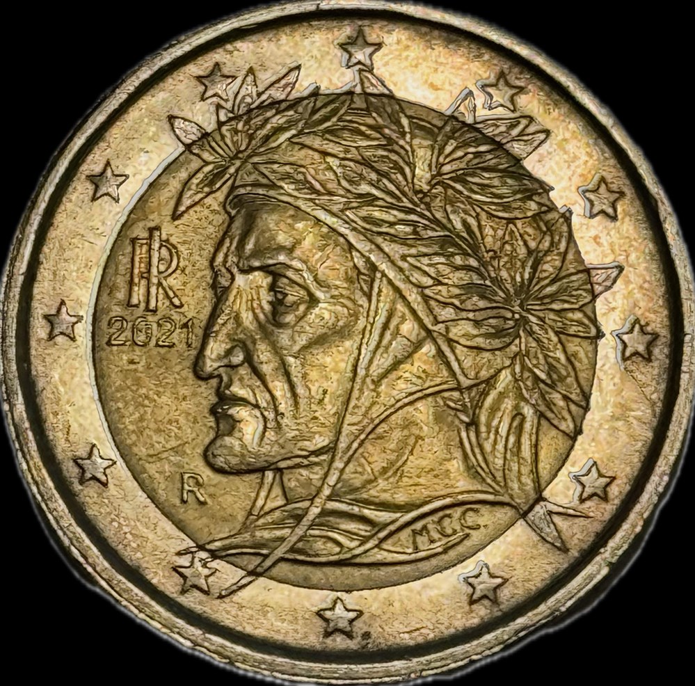 2 Euros 2021 monnaies a italie 2 euros 2021