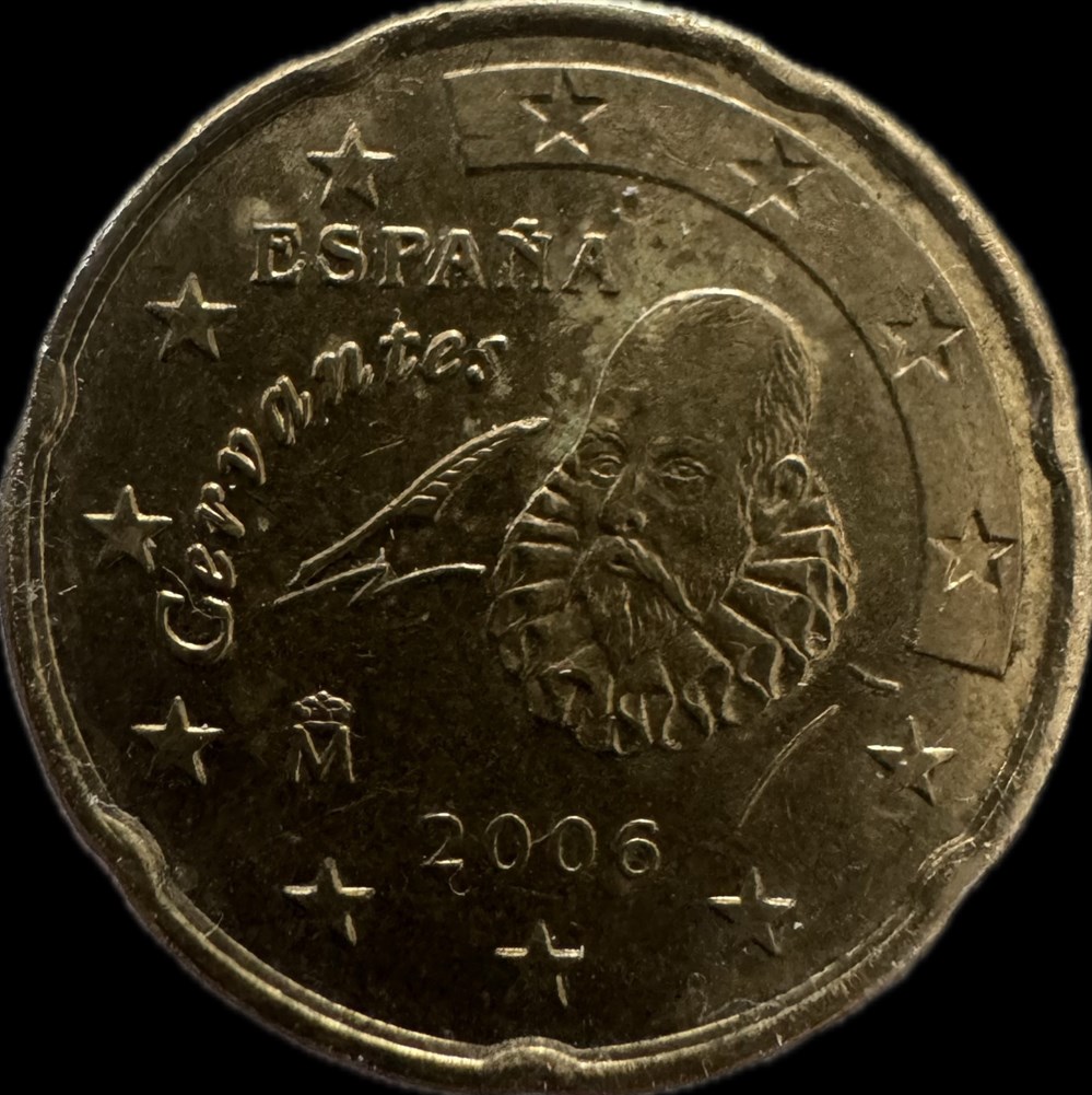 20 cents euro 2006 monnaies euros a espagne 20 cents euro 2006