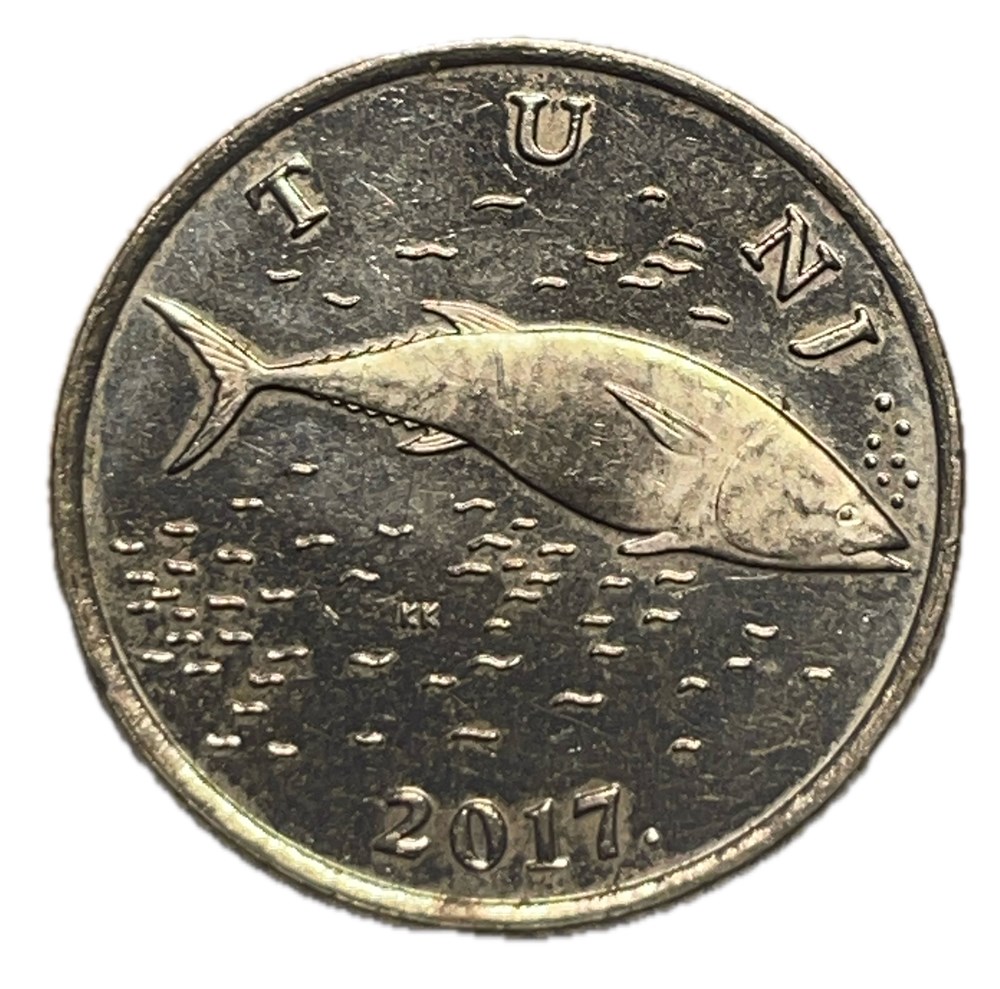 Croatie 2 kune Tunj 2017 monnaies monde croatie 2 kune tunj 2017