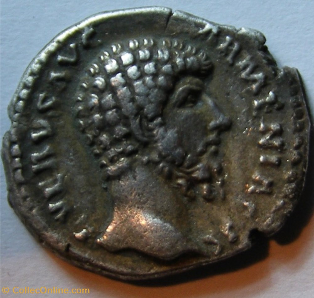 Denier Lucius Aurelius Verus TRP V - IMP II COS II monnaies antiques romaines imperiales et republicaines denier lucius aurelius verus trp v imp ii cos ii