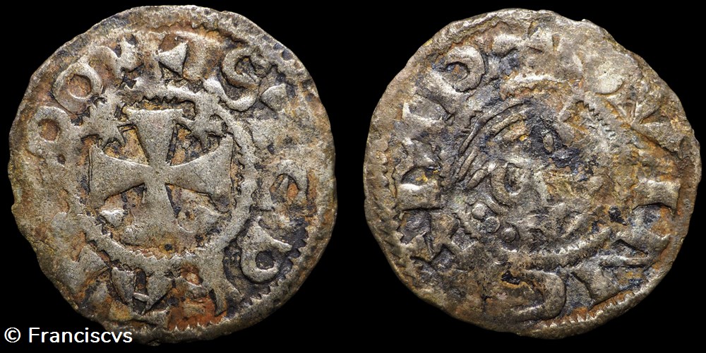 Denier - Etienne 1er (Penthièvre) monnaies europe medievale a france feodales denier etienne 1er penthievre