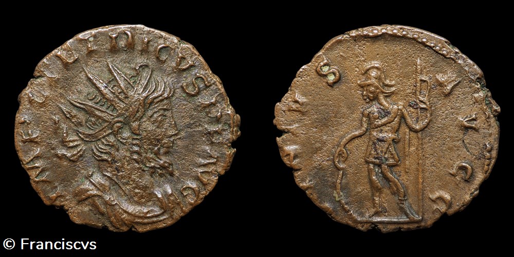 monnaies antiques romaines imperiales republicaines tetricus i eg 281 virtvs avgg