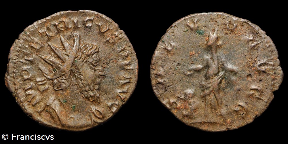 monnaies antiques romaines imperiales republicaines tetricus i eg 314 salvs avgg