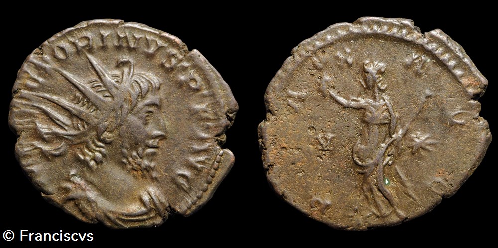 Victorin (EG 213) - PAX AVG v / * monnaies antiques romaines imperiales et republicaines victorin eg 213 pax avg v