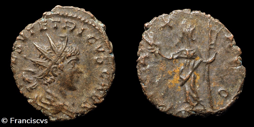 Tetricus II (EG 272) - PAX AVG monnaies antiques romaines imperiales republicaines tetricus ii eg 272 pax avg