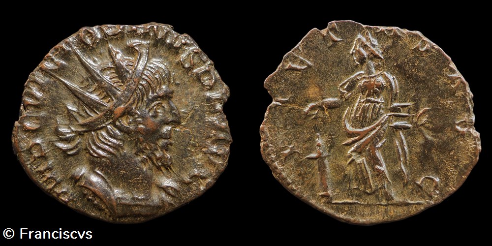Victorin (EG 242) - PIETAS AVG monnaies antiques romaines imperiales republicaines victorin eg 242 pietas avg
