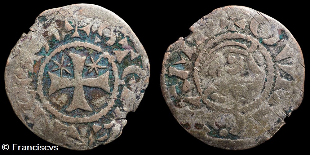 Denier - Etienne 1er (Penthièvre) monnaies europe medievale a france feodales denier etienne 1er penthievre