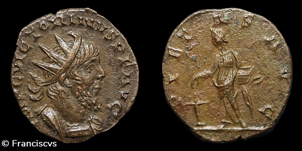 Victorin (EG 241) - PIETAS AVG monnaies antiques romaines imperiales republicaines victorin eg 241 pietas avg