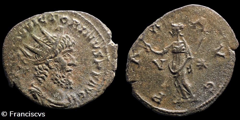 Victorin (EG 189) - PAX AVG v / * monnaies antiques romaines imperiales et republicaines victorin eg 189 pax avg v