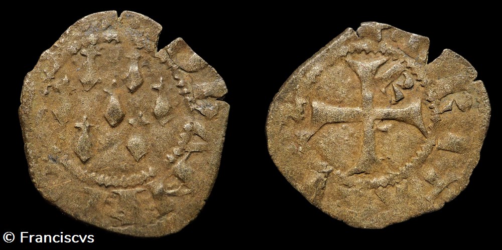 monnaies europe medievale france feodales denier jean iv rennes variante