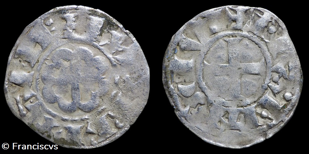 monnaies europe medievale france feodales denier monnayage anonyme xiieme siecle nantes