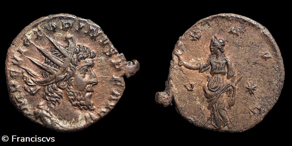 Victorin (EG 197) - PAX AVG v / * monnaies antiques romaines imperiales et republicaines victorin eg 197 pax avg v