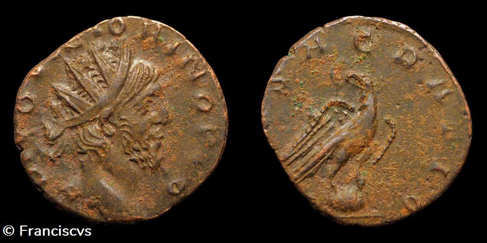 Victorin (EG 289) - CONSACRATIO monnaies antiques romaines imperiales et republicaines victorin eg 289 consacratio